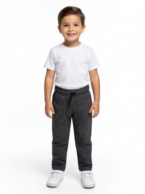 Boy’s Dark Gray Pull-On Jogger Pants